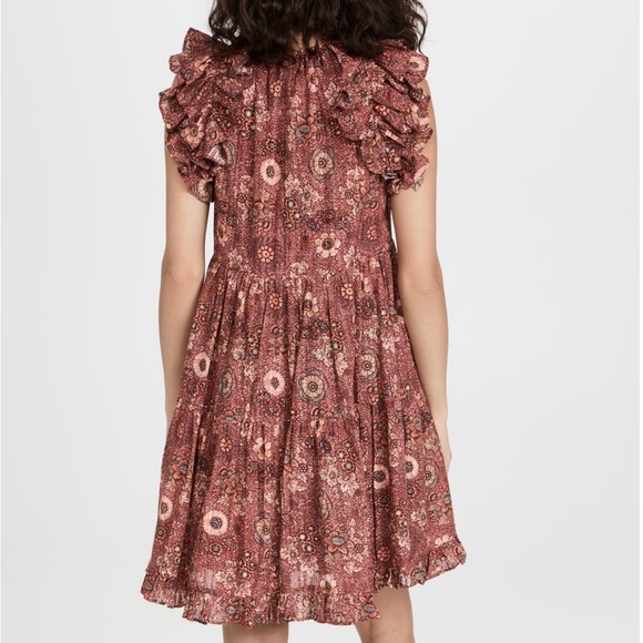 NWT Ulla Johnson Adele Dress in Rosebud - Picture 4 of 13